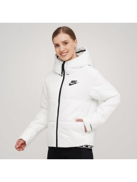 Куртка жіноча Nike W Nsw Tf Rpl Classic Tape Jkt (DJ6997-100) XS Білий