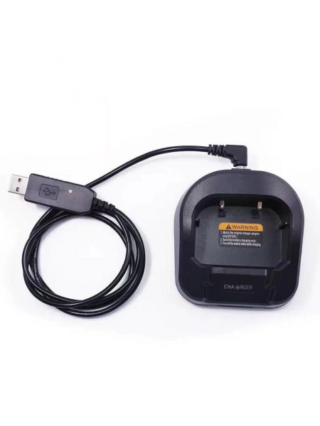Зарядний пристрій Baofeng CH6 USB для радіостанції Baofeng UV-82 (склянка + адаптер)