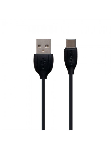 Кабель Borofone BX19 Benefit USB — Type C 2.4A Max 1 m Чорний