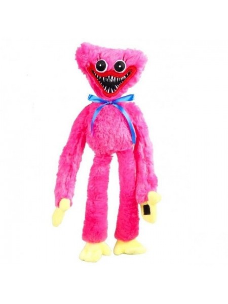 М'яка іграшка обіймашка Magic Хагі Вагі монстр із плюшу 40 см із липучками на лапках рожева