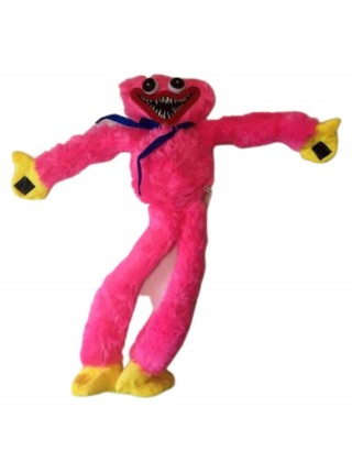 М'яка іграшка обіймашка Magic Хагі Вагі монстр із плюшу 40 см із липучками на лапках рожева
