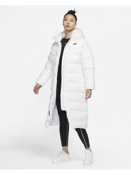 Куртка жіноча Nike W Nsw Tf City Hd Parka (DH4081-100) XS Білий
