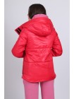 Куртка жіноча Актуаль червона лак 9333 42