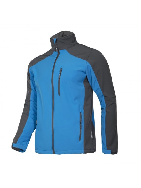 Куртка Lahti Pro SOFT-SHELL 40901 3XL Сіро-синя