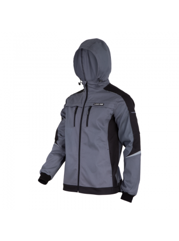 Куртка Lahti Pro Slim-Fit 40418 М Чорно-сіра