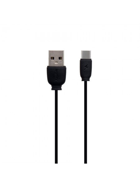 Кабель Remax USB RC-134a USB — Type C 2.1 A 1 m Чорний