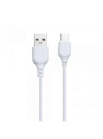 Кабель USB XO NB103 USB — Type C 2.1 A 1 m Білий