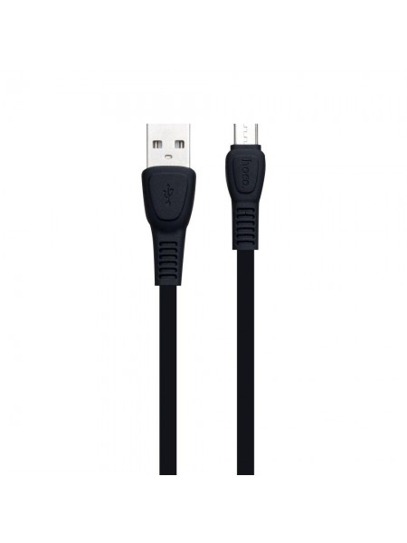 Кабель Hoco USB X40 Noah USB - microUSB 2.4A 1 m Черный