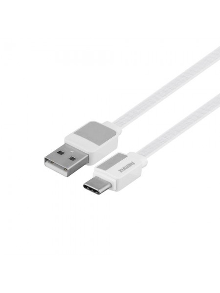 Кабель Remax USB RC-154a Platinum USB — Type C plastic shel 2.4A 1 m Білий
