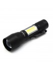 Ручний ліхтар X-BALOG BL-513-XPE+COB zoom + microUSB + 3 режими