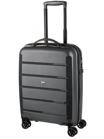 Пластикова валіза з поліпропілену 30L Topmove Чорна