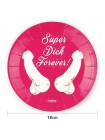 Паперові тарілки Lovetoy Super Dick Forever Bachelorette Paper Plates 6 шт.
