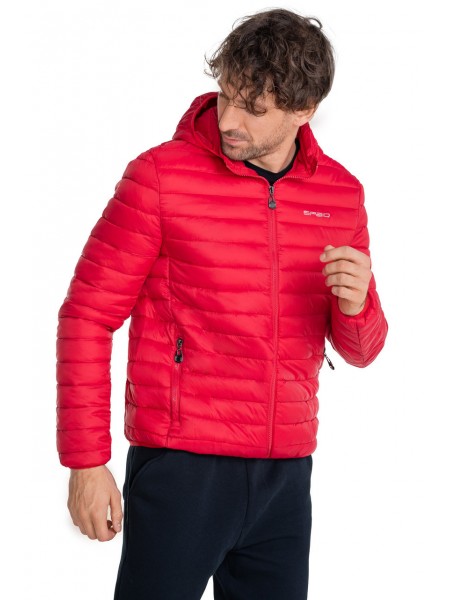 Чоловіча куртка демісезонна Spaio Classic HZ01 S Red SP-HZ01CL-RD-S