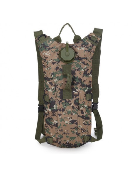 Рюкзак гідратор для води військовий — питна система Hotspeed 3 л Jungle camouflage (100874) 100875, Jungle Digital