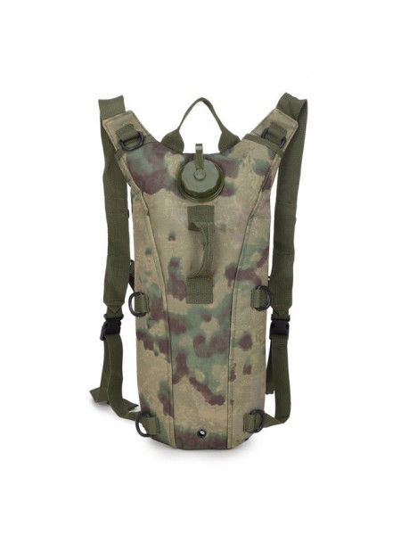 Рюкзак гідратор для води військовий — питна система Hotspeed 3 л Jungle camouflage (100874) 100876, Ruin camouflage
