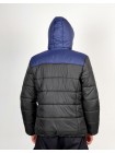Зимова куртка "Європейка" Nike синьо-чорна S (1592560834)