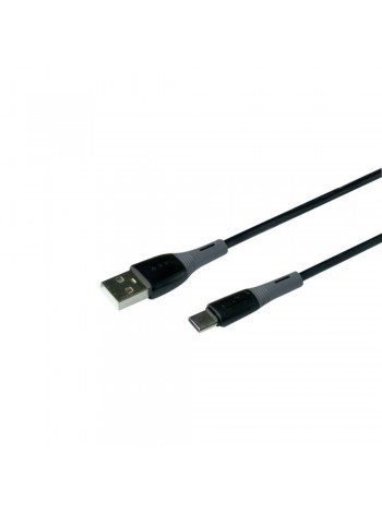 Кабель Ridea RC-M123 Spring 60W USB – Type C 3A 1 m Black