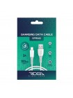Кабель Ridea RC-M123 Spring 60W USB – Type C 3A 1 m White