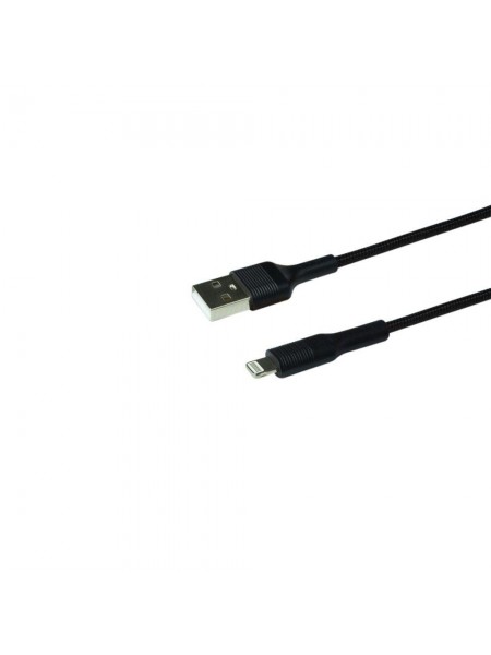 Кабель Ridea RC-M132 Fila 12W USB - Lightning 2.4A 1 m Black