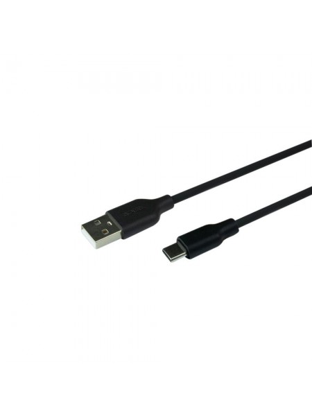 Кабель Ridea RC-M124 Soft Silicone 60W USB Type C 3A 1 m Black