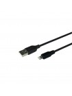 Кабель Ridea RC-M134 Soft Silicone 12W iPhone 2.4A 1 m Black