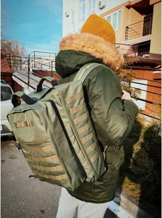 Армійський медичний тактичний рюкзак Комбо 2 в 1 VS Thermal Eco Bag хакі