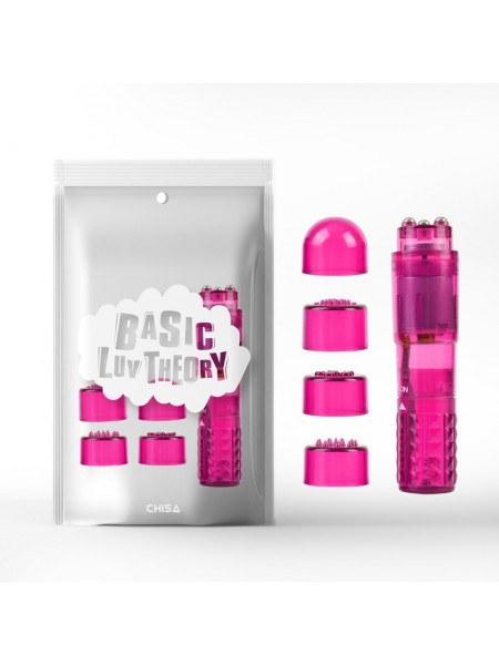 Вібростимулятор пластиковий Chisa Рожевий The Ultimate Mini Massager