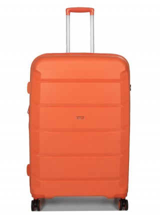 Валіза велика L поліпропілен Airtex 646 119 л 79,5×52×30 см Жовтогаряча