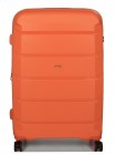 Валіза велика L поліпропілен Airtex 646 119 л 79,5×52×30 см Жовтогаряча