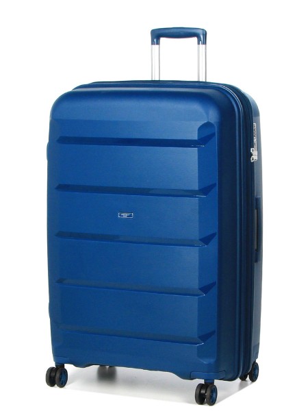 Валіза велика L поліпропілен Airtex 646 119 л 79,5×52×30 см Темно-синя