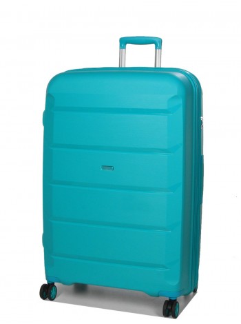 Валіза велика L поліпропілен Airtex 646 119 л 79,5×52×30 см Блакитна