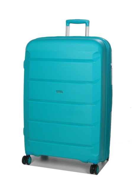 Валіза велика L поліпропілен Airtex 646 119 л 79,5×52×30 см Блакитна