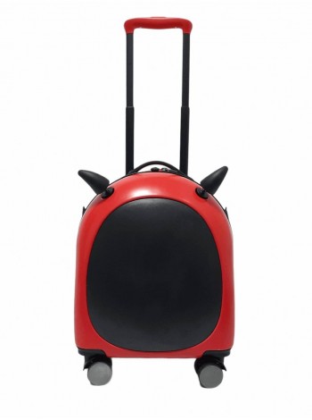 Дитяча валіза маленька S ABS-пластик Airtex 961 45,5×34×22,5 см 30 л Червона