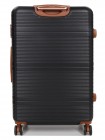 Валіза велика L ABS-пластик Worldline Airtex 629 76×52×30 см 110 л Чорна