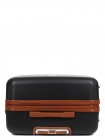 Валіза велика L ABS-пластик Worldline Airtex 629 76×52×30 см 110 л Чорна