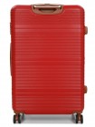 Валіза велика L ABS-пластик Worldline Airtex 629 76×52×30 см 110 л Червона