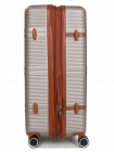 Валіза велика L ABS-пластик Worldline Airtex 629 76×52×30 см 110 л Шампань