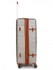 Валіза велика L ABS-пластик Worldline Airtex 629 76×52×30 см 110 л Шампань