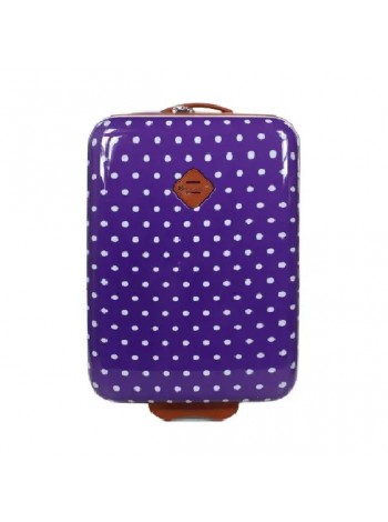 Дитяча валіза маленька S ABS-пластик Madisson Snowball 65118 48×32,5×20 см 25 л Фіолетова