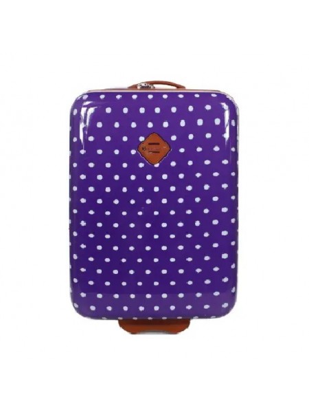 Дитяча валіза маленька S ABS-пластик Madisson Snowball 65118 48×32,5×20 см 25 л Фіолетова