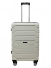 Валіза середня M поліпропілен Madisson Snowball 01103 67×45×27 см 73 л Біла