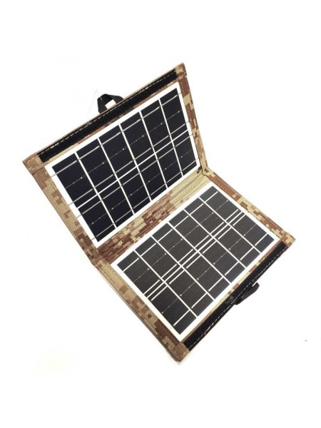 Сонячна панель трансформер CcLamp Solar Panel CL-670 7 Вт Black