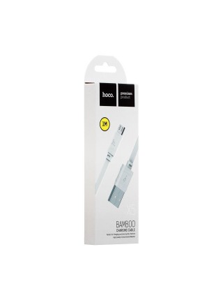 Кабель Hoco X5 Bamboo USB - micro 2.0 1 m White
