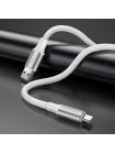 Кабель для заряджання та передавання даних Borofone BX82 Bountiful USB to USB-C 1 m 3 A White