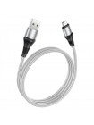 Кабель Hoco X50 Excellent USB на Micro-USB 1 m 2.4A Grey