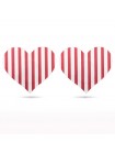Наклейки на соски у формі серця й хреста Lovetoy Cross and Heart Nipple Pasties 2 пари