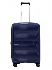 Валіза середня M поліпропілен Airtex 223 68×48×26 см 68 л Темно-синя