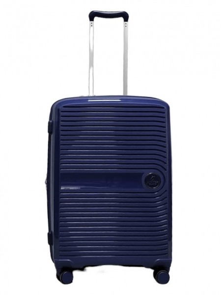 Валіза середня M поліпропілен Airtex 223 68×48×26 см 68 л Темно-синя