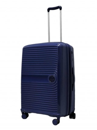 Валіза середня M поліпропілен Airtex 223 68×48×26 см 68 л Темно-синя