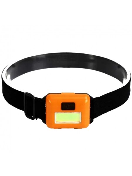 Налобний ліхтарик HEADLAMP 10w COB жовтогарячий 86-27111